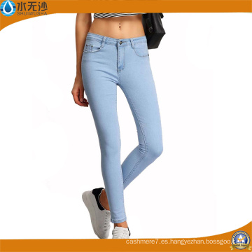 Las mujeres de moda Slim Legging Jeans Skinny Jeans Cotton Spandex Denim Jeans